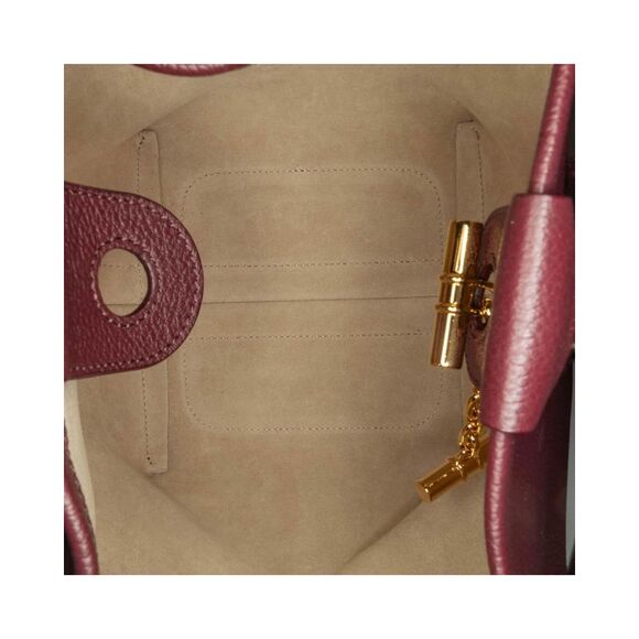 Pre Loved Loro Piana Small Grained Calfskin Bale Bag - Picture 4 of 7